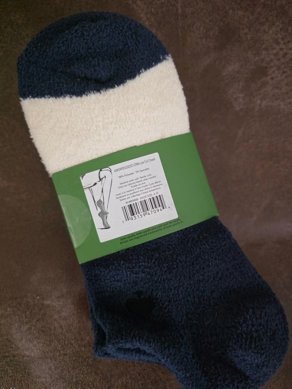 kate ♠︎ spade 3-pairs low-cut Cozies Socks - Picture 2 of 3